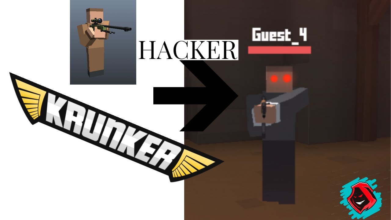 A HACKER got into my krunker game and I DOMINATED the lobby - YouTube