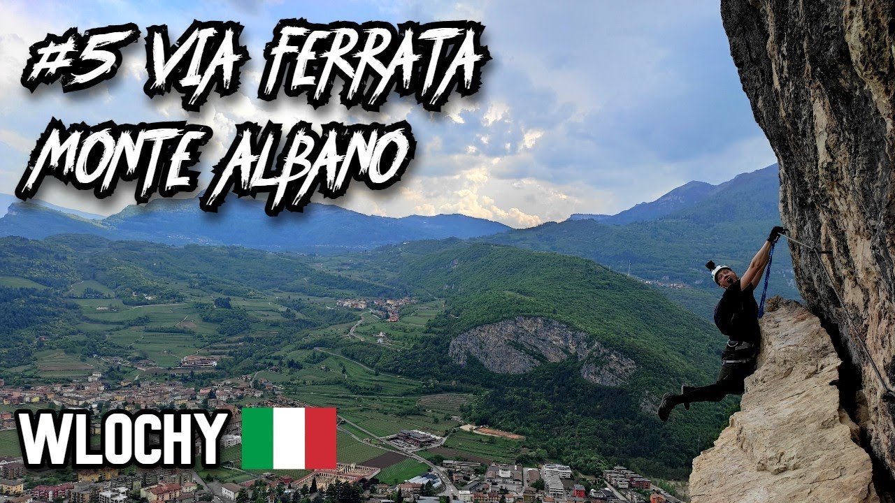 Via Ferrata Monte Albano - poziom D | #5 #wlochy