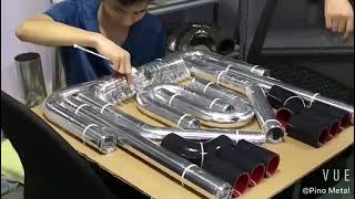 2.5" Aluminum Polished Intercooler Universal, Intercooler Kit Pipe