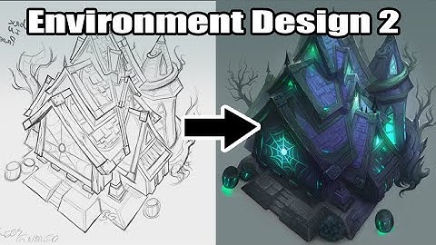 Concept Art For Games - RTS Environment Design Video Preview