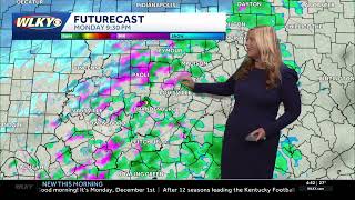 Winter weather advisory: Wintry mix Monday night