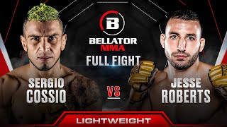 Sergio Cossio vs Jesse Roberts | Bellator 300 Full Fight