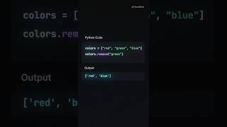 3 Python List Methods That'll Save You Time ⚡ #Shorts