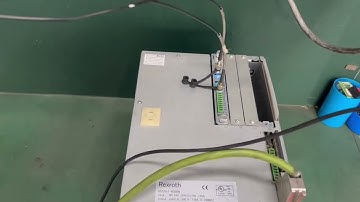 Test video of Rexroth.#automation #vfd #hmi #plc