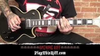 EVERY TIME I DIE Guitar Lesson &quot;Revival Mode&quot; PlayThisRiff.com