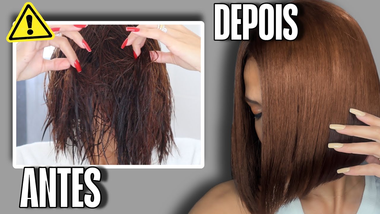 CORTE QUÍMICO TEM JEITO SIM E EU VOU PROVAR NESSE VÍDEO. RECEITA CASEIRA QUE EU FIZ.