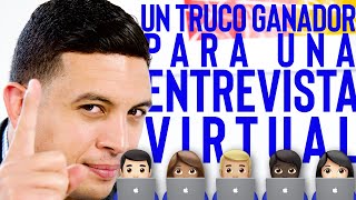 Un truco ganador para una entrevista virtual Episodio 275 | CONSIGUE TU TRABAJO