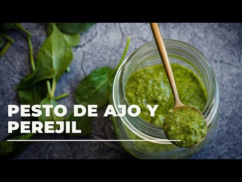 Video: Como Hacer Pasta Al Pesto Con Perejil