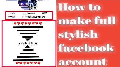 How Make ||VIP|| Profile Facebook Account|Add Long Stylish Bio New 2019 Working Updat Trick