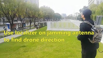 Recognition Drone Detection System Portable With Backpack