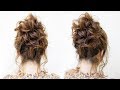 ☆かわいいお団子ヘアアレンジ！ベース巻きなし！　三つ編み１つくるりんぱ２つでできます！【三つ編みとくるりんぱのお団子ヘア】Hair styling Hair arrangeme