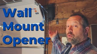 Complete Installation of My Chamberlain RJ020 Wall Mount Garage Door Opener-Same as Liftmaster 8500 Chamberlain Rjo20 Wall Mount Garage Door Install