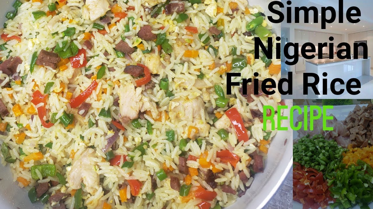 AFRICAN FRIED RICE RECIPE | find my recipes