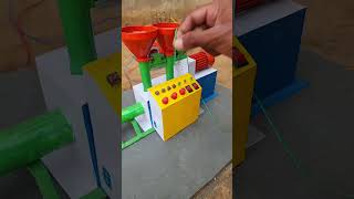 DIY Mini PVC Pipe Extrusion Machine || PVC Pipe Manufacturing Plant ||Hydraulic Powered #shorts