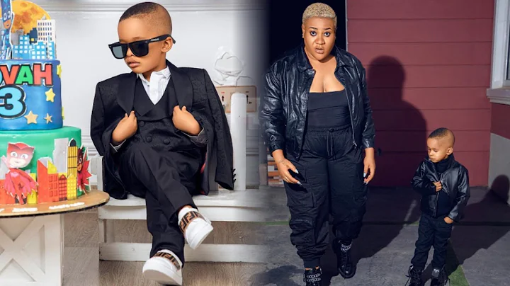 WOOOOOW! SEE HOW NOLLYWOOD ACTRESS NKECHI BLESSING CELEBRATES HER SON NOVAH ON HIS 3RD BIRTHDAY