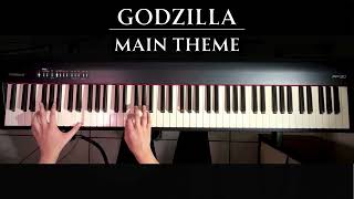 Godzilla Main Theme | Godzilla Minus One | Piano Cover