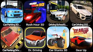 Car Parking 3D, Rush Hour 3D, Driving School Simulator, Car Driving 2026, Car Parking Driving School screenshot 2