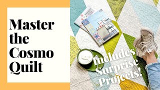 Master the COSMO Quilt with 'Olive You' Fat Eighths & Secret HST Projects