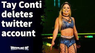 AEW star Tay Conti Deletes Her Twitter Account
