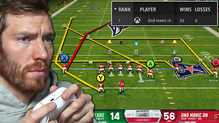 So I'm The #1 Ranked Player On College Football 26...