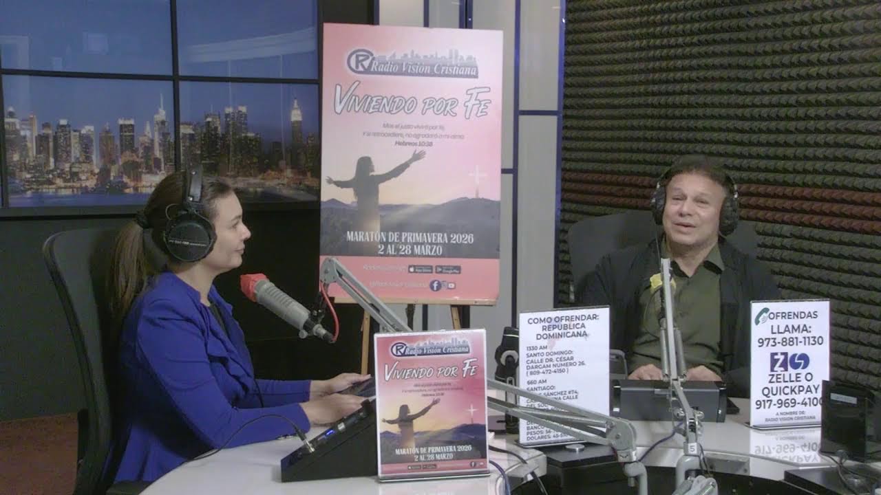 ‘MARATON VIVIENDO POR FE” CON LOS PASTORES HERNANDO RUIZ Y LA PASTORA KAREN DOMINGUEZ