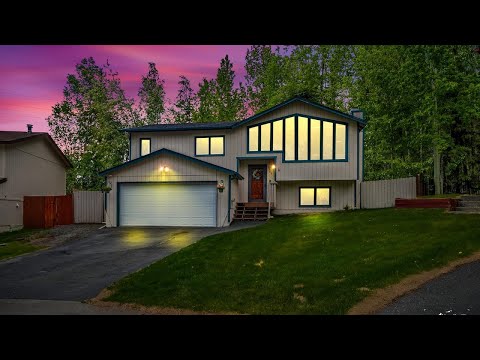 8860 Plunge Creek Cir, Eagle River, AK home video tour