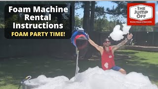 Party Machines Foam Machine Rental Instructions & Tutorial