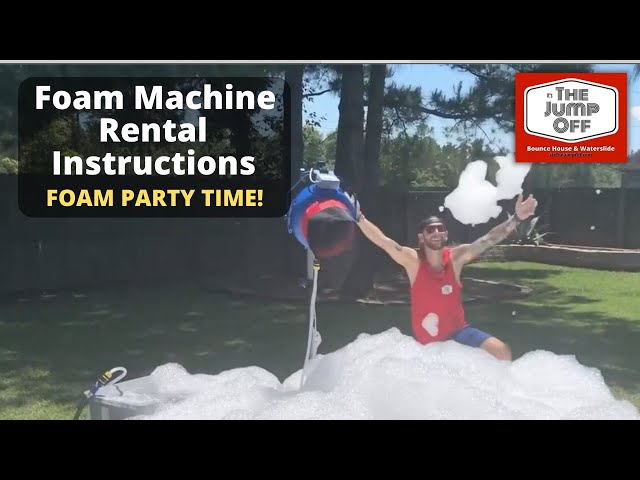 Foam Machine 101: Everything You Need To Know About Foam Machines