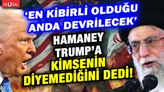 İran Dini Lideri Ayetullah Hamaneyden Trumpa Salvolar Firavun En Kibirli Olduğu Anda Devrilecek