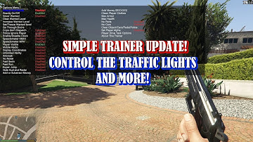 Simple Trainer 15.4 Update! | Control The Traffic Lights | GTA Mods