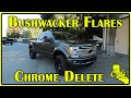 2019 Ford Super Duty F-250 Platinum Bushwacker Flares and Chrome Delete