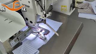 Auto Shirt Sleeve Placket Machine 6worker =1 Machines: How to Triple Your Shirt Production Overnight