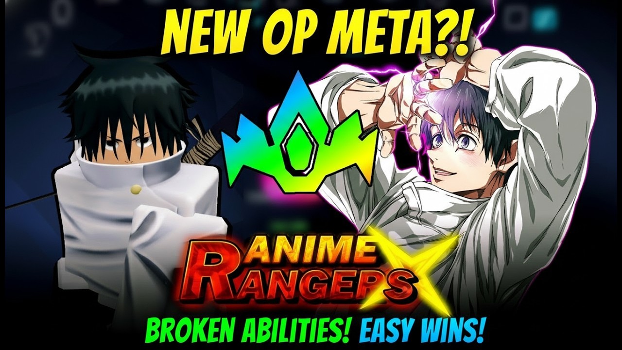 Sovereign Yuta EVO Showcase in Anime Rangers X Roblox The Prodigy