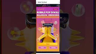 Win 🤑 #realme GT NEO 3T 80W phone 🥳 Bubble pop Diwali #shorts #shortsvideo screenshot 5