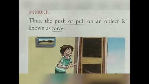 ICSE Science Chapter 11 . Push and pull ( Part 2)