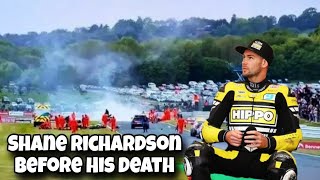 Shane Richardson Before Death At The British Superbikes Event, Oulton Park