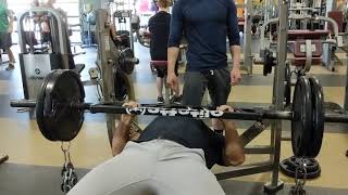 Grid Iron Bar Press w/Chains Drop Set