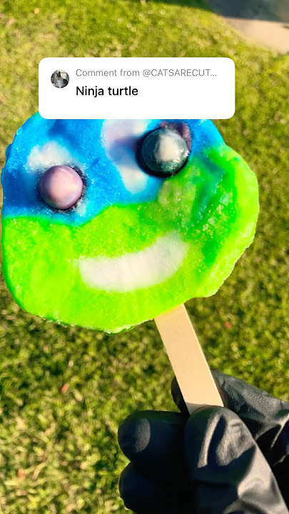 How to find a perfect Ninja Turtle Popsicle? #NinjaTurtles #popsicle #NinjaTurtlespopsicle
