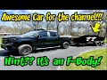 Towing with ease in the 2021 Chevy Silverado Trailboss! Picking up a GEM for the channel! Excited!
