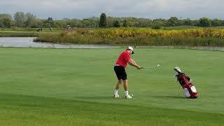 Jack Bollinger second shot on 9 Prairie Bluff sectionals 2021