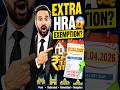 HRA Exemption BIG Update 😱 | Pune, Hyderabad, Ahmedabad, Bengaluru Employees | 01.04.2026