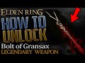 Elden Ring: Where to get Bolt of Gransax (Legendary Armament)