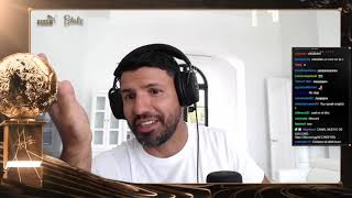 KUN AGUERO reacciona a los CHAT FALSO del CUMPLEAÑOS de LEO MESSI