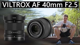 Объектив Viltrox AF 40mm f2.5 - миниатюрный и автофокусный!