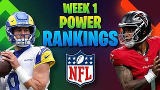 My NFL Week 1 Power Rankings