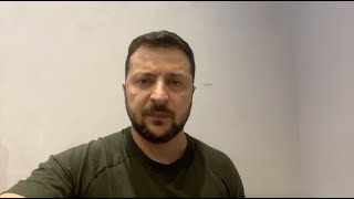 Звернення Володимира Зеленського наприкінці 605-го дня війни