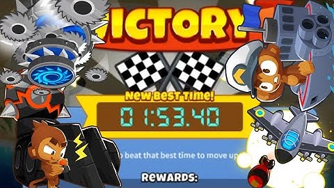 BTD6 Race Guide - "Making Waves" - in 1:53 (Top 50 Strat)