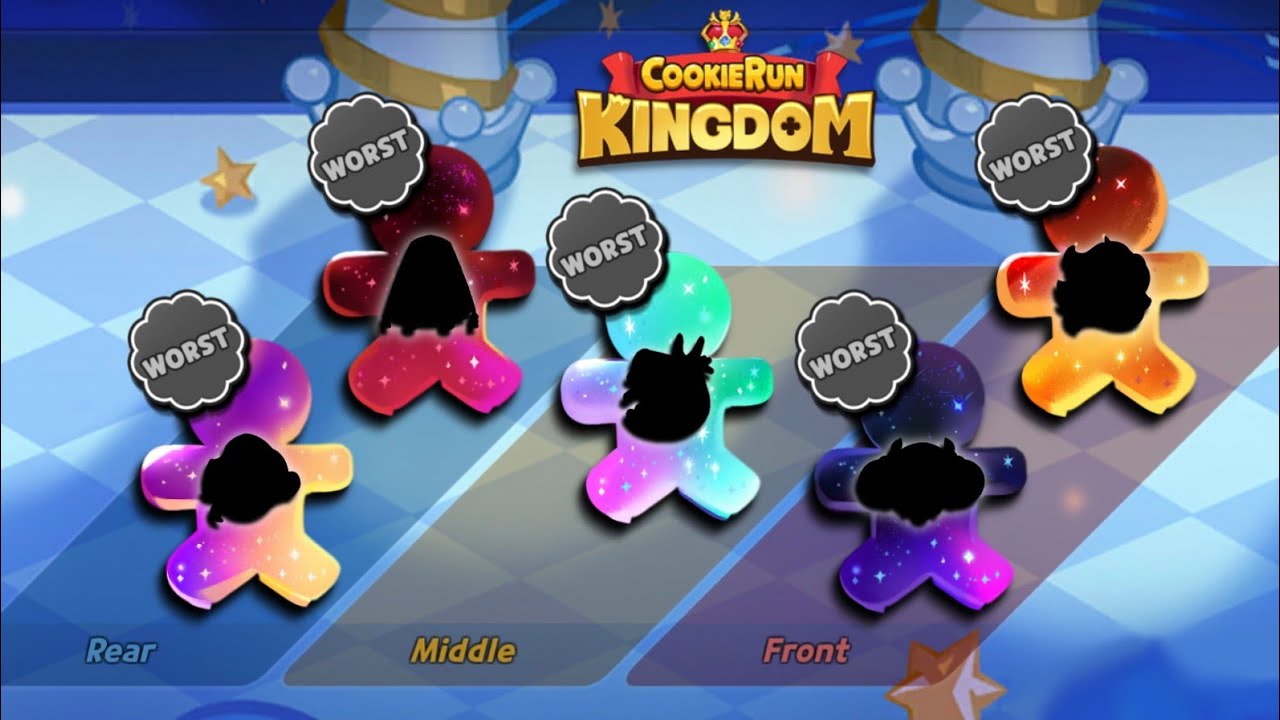 how far can 5 worst cookies from 5 best rarities team go? 🌝