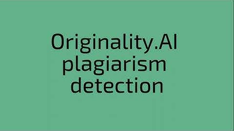 Originality AI for Moodle