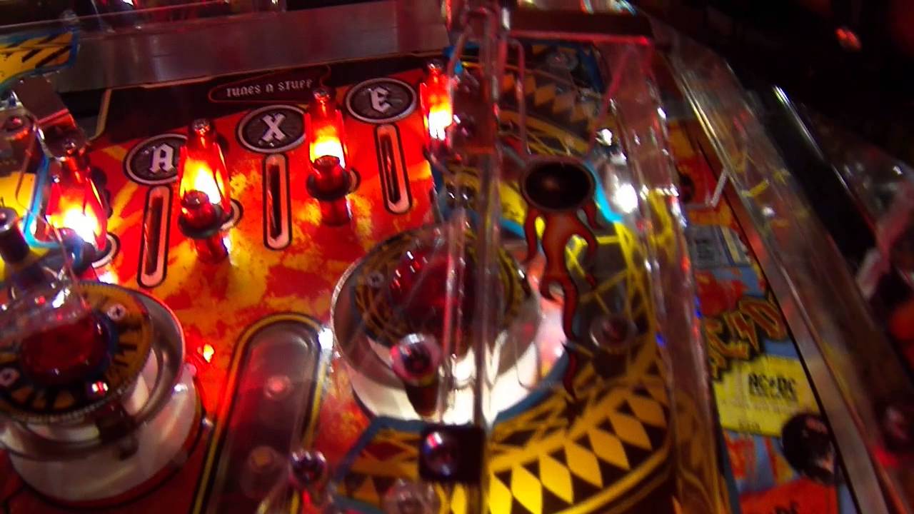 Stern Pinball Machine ACDC Ramp Decals By Hooked on Pinball 014 - YouTube